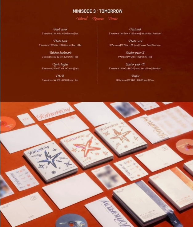 Tomorrow X Together Minisode 3 : Tomorrow (CD)
