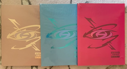 ATEEZ THE WORLD EP.FIN : WILL 2nd Album Cover A Ver CD+Photo Book+Card