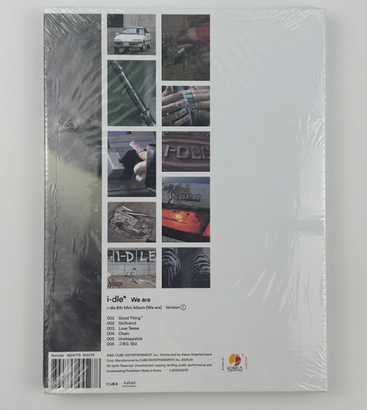 (G)I-DLE 8th Mini Album - We are - G ver. CD Photobook Photocard