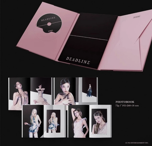 BLACKPINK 3rd mini Album Deadline Pink ver.