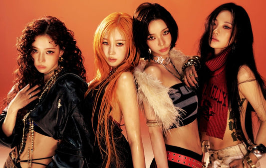 AESPA Dirty Work Dirty Worker Ver. CD-R Photo Book Sticker