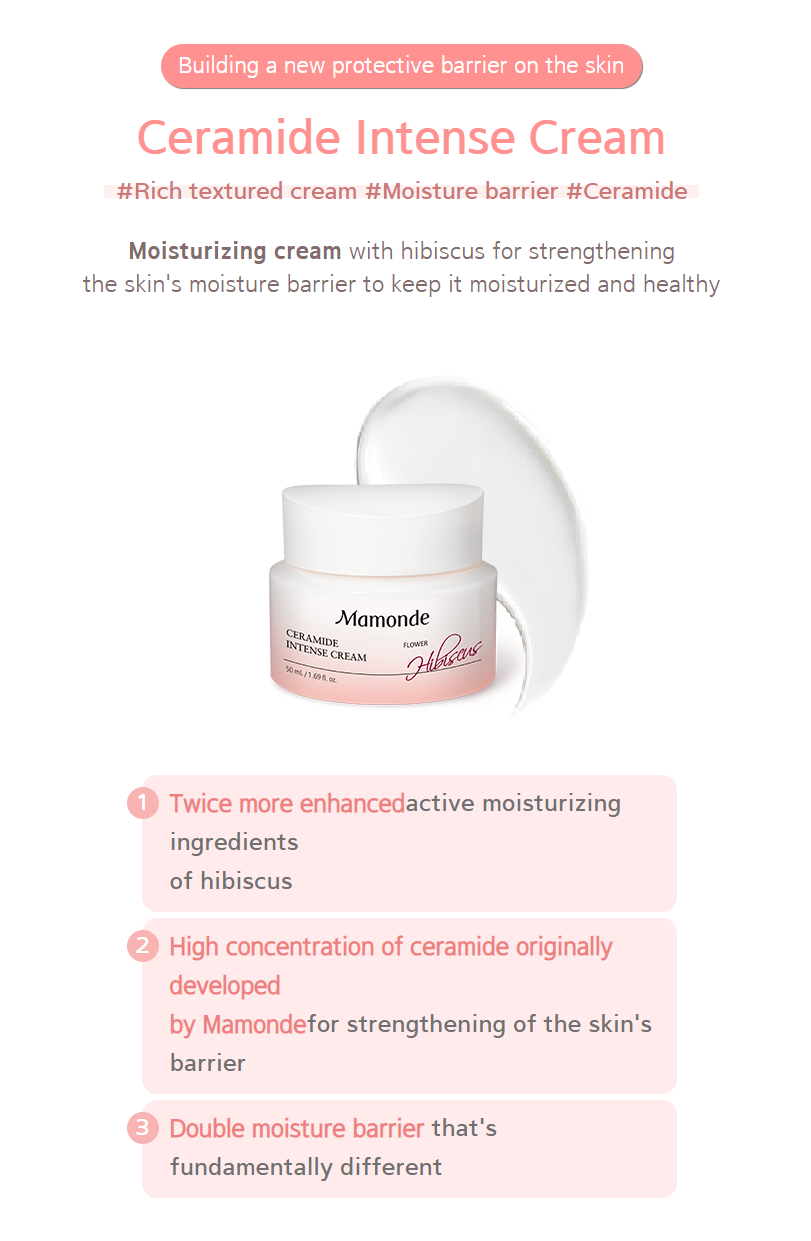 Mamonde - Ceramide Intense Cream - 50ml