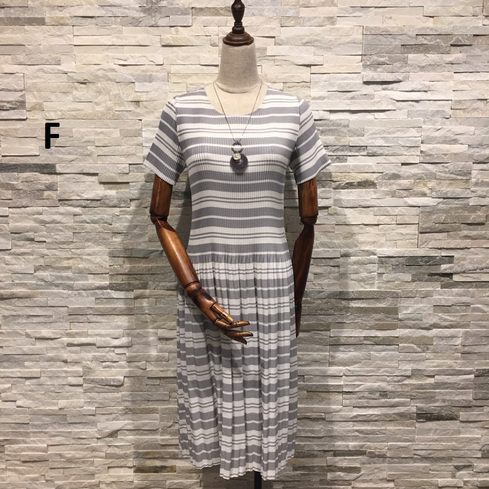 Many Pleats Dress