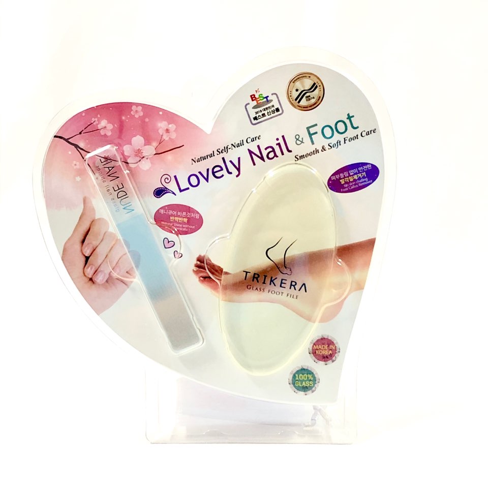 Nude Nail Shiner & Foot File set