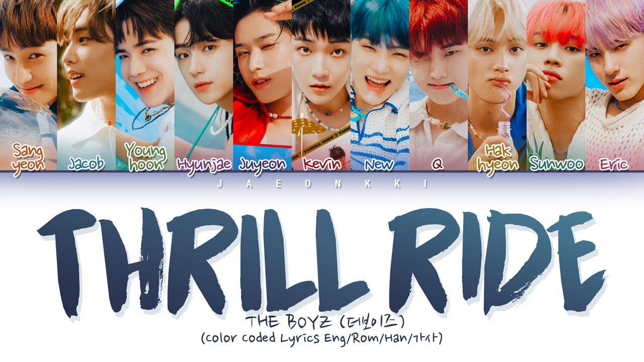 THE BOYZ Thrill-ing 6th Mini Album