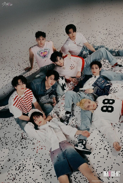 STRAY KIDS [MAXIDENT] Mini Album STANDARD HEART CD+Book+2 Card+Poster SEALED