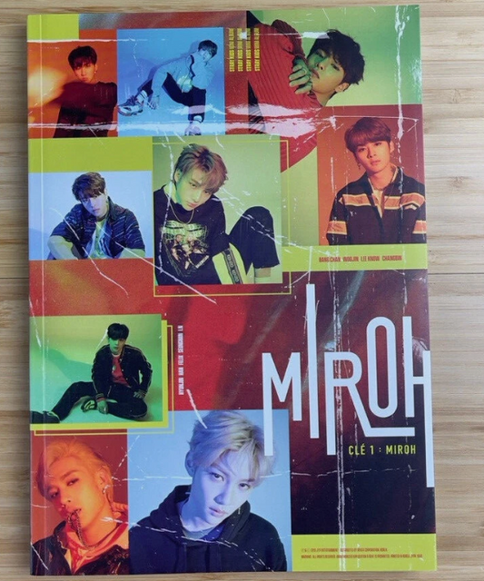 Stray Kids - CLE: Miroh Album - CD Photobook - Poster Page. Seungmin