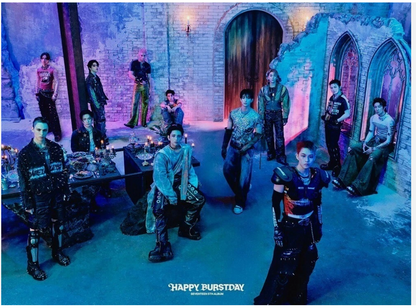 SEVENTEEN [HAPPY BURSTDAY] 5th Album CD+Photo Book+Lyric Book+Poster+4 Card+GIFT
