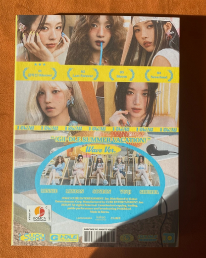 (G) I-DLE GIDLE I SWAY 7th Mini Album, Wind, Wave, Beat Version CD