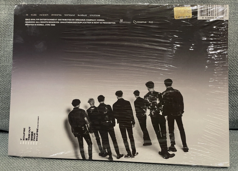 Got7 Spinning Top Between Security & Insecurity Mini Album Sealed
