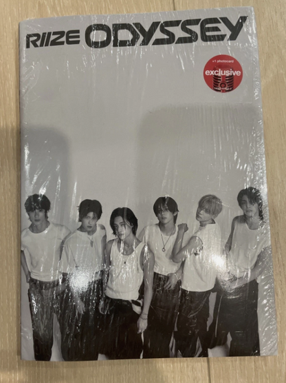 RIIZE [ODYSSEY] 1st Album PHOTO BOOK Ver/CD+Book+Deco+2Sticker+ID Card+Card+GIFT