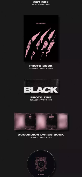 BLACKPINK [KILL THIS LOVE] 2nd Mini Album CD+Photo Book+Card