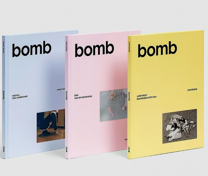 ILLIT [BOMB] 3rd Mini Album CD-R+Lenticular Photo Book+4 Sticker+Poster+2 Card