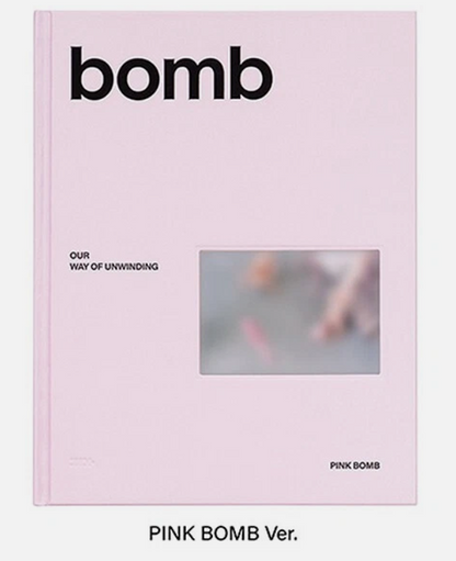 ILLIT [BOMB] 3rd Mini Album CD-R+Lenticular Photo Book+4 Sticker+Poster+2 Card