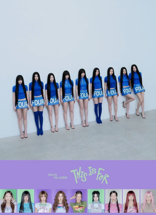 TWICE [THIS IS FOR] 4th Full Album /CD+POSTER+Photo Book+Standee+5 Card