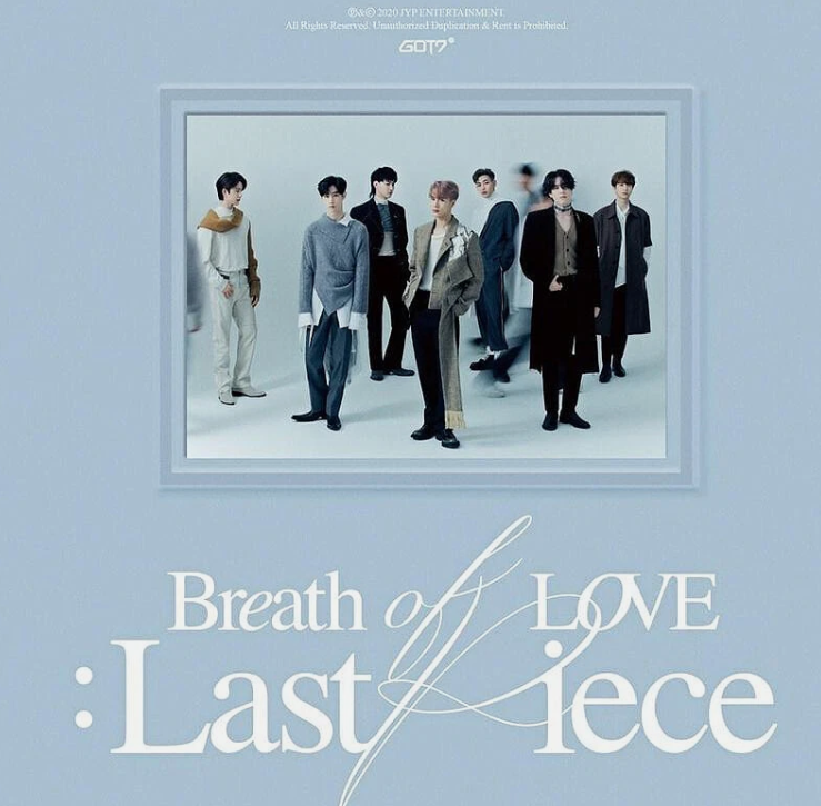 GOT7 BREATH OF LOVE LAST PIECE 4th Album CD+Photo Book