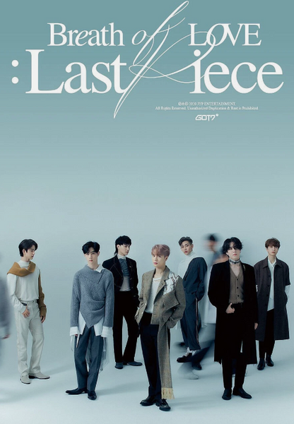 GOT7 BREATH OF LOVE LAST PIECE 4th Album CD+Photo Book