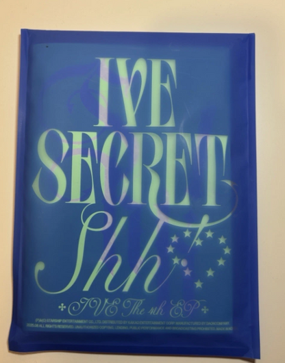 IVE [IVE SECRET] 4th EP Album CD-R+3 Photo Book+3 Card