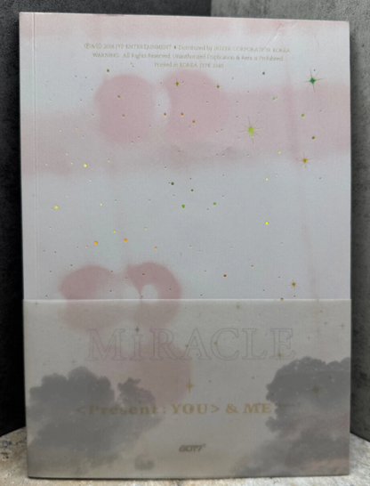 GOT7 Miracle Presents You And Me Mini Album With Photo Cards & Booklet
