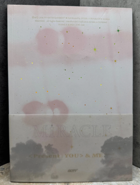 GOT7 Miracle Presents You And Me Mini Album With Photo Cards & Booklet