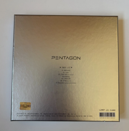 Pentagon. The 3rd Mini Album CEREMONY sealed. With Photo Card