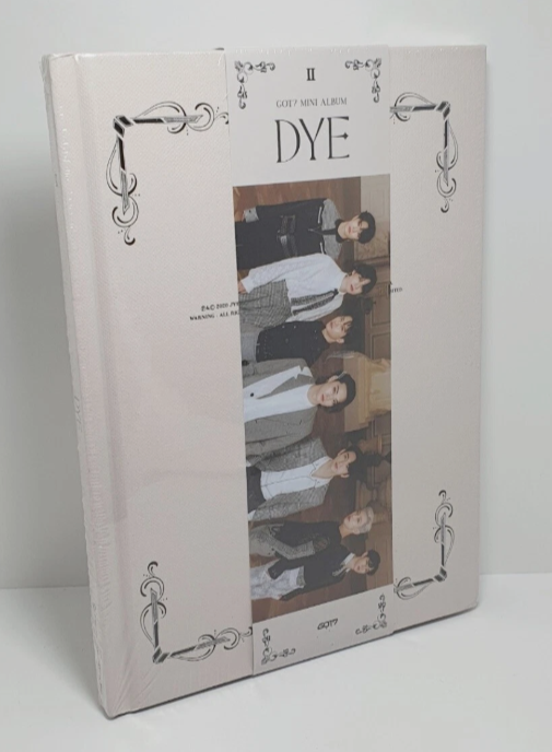 GOT7 Mini Album [DYE] B Ver. CD+80p P.Book+Mirror Card+Bookmark+2p P.Card