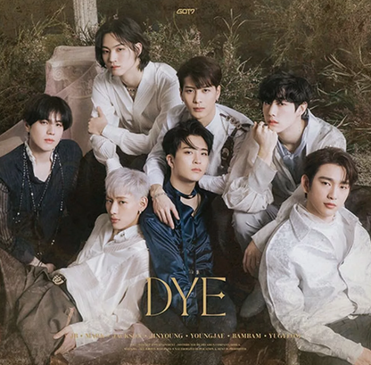 GOT7 Mini Album [DYE] B Ver. CD+80p P.Book+Mirror Card+Bookmark+2p P.Card