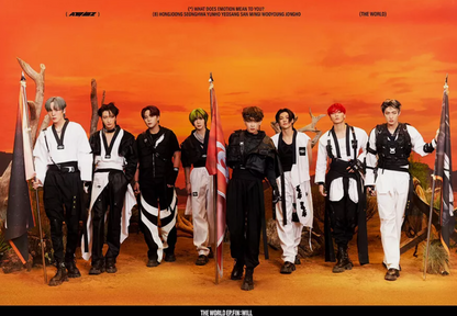 ATEEZ THE WORLD EP.FIN : WILL 2nd Album Cover A Ver CD+Photo Book+Card
