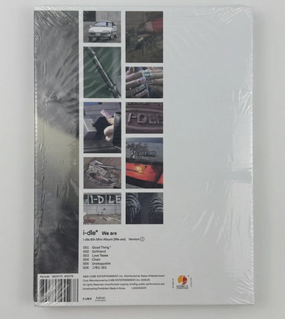 (G)I-DLE 8th Mini Album - We are - G ver. CD Photobook Photocard