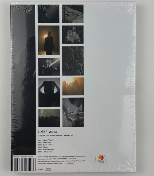 (G)I-DLE 8th Mini Album - We are - G ver. CD Photobook Photocard