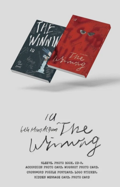 IU [THE WINNING] 6th Mini Album CD+2Photo Book+14 Card+6 Sticker