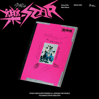 STRAY KIDS (Rock) 樂-Star Album - Rock version - Brand New - Sealed