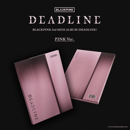 BLACKPINK 3rd mini Album Deadline Pink ver.