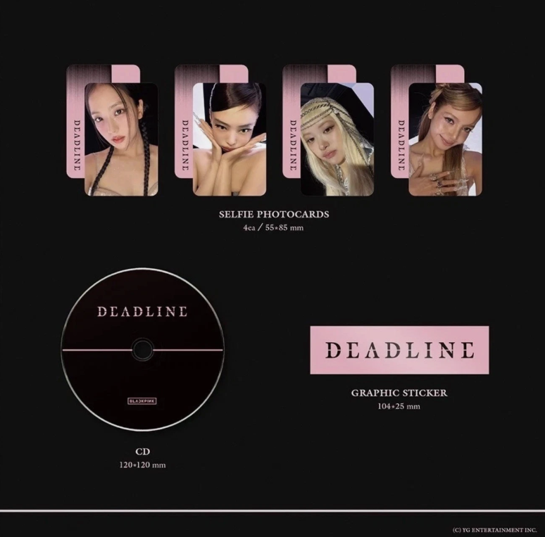 BLACKPINK 3rd mini Album Deadline Pink ver.