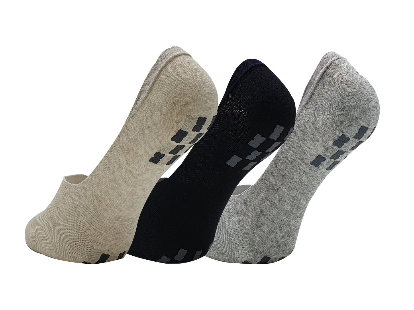 WEFOOT® IN&OUT Dual-Grip invisible socks on ankles