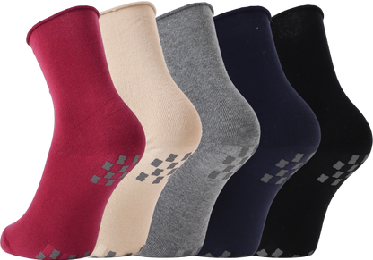 WEFOOT® IN&OUT Dual-Grip PLUS Ankle Socks