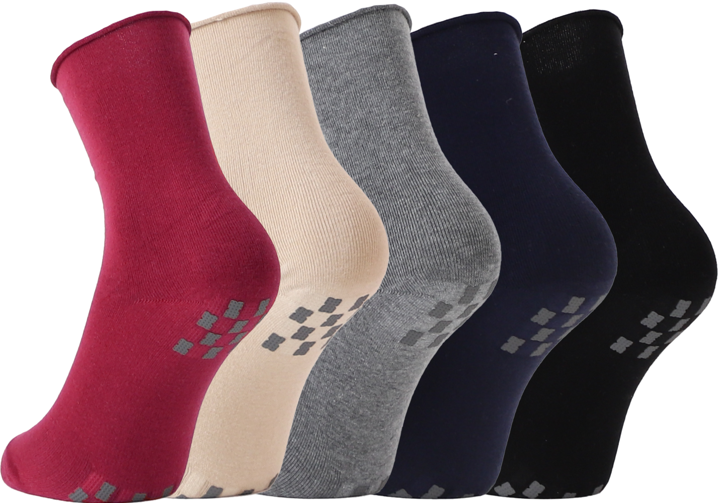 WEFOOT® IN&OUT Dual-Grip PLUS Ankle Socks