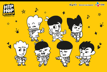 BTS Hip Hop Monster Towel